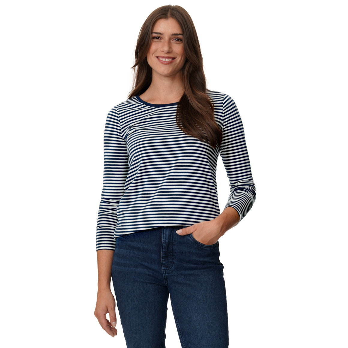 3 Damen Langarmshirts im Set
