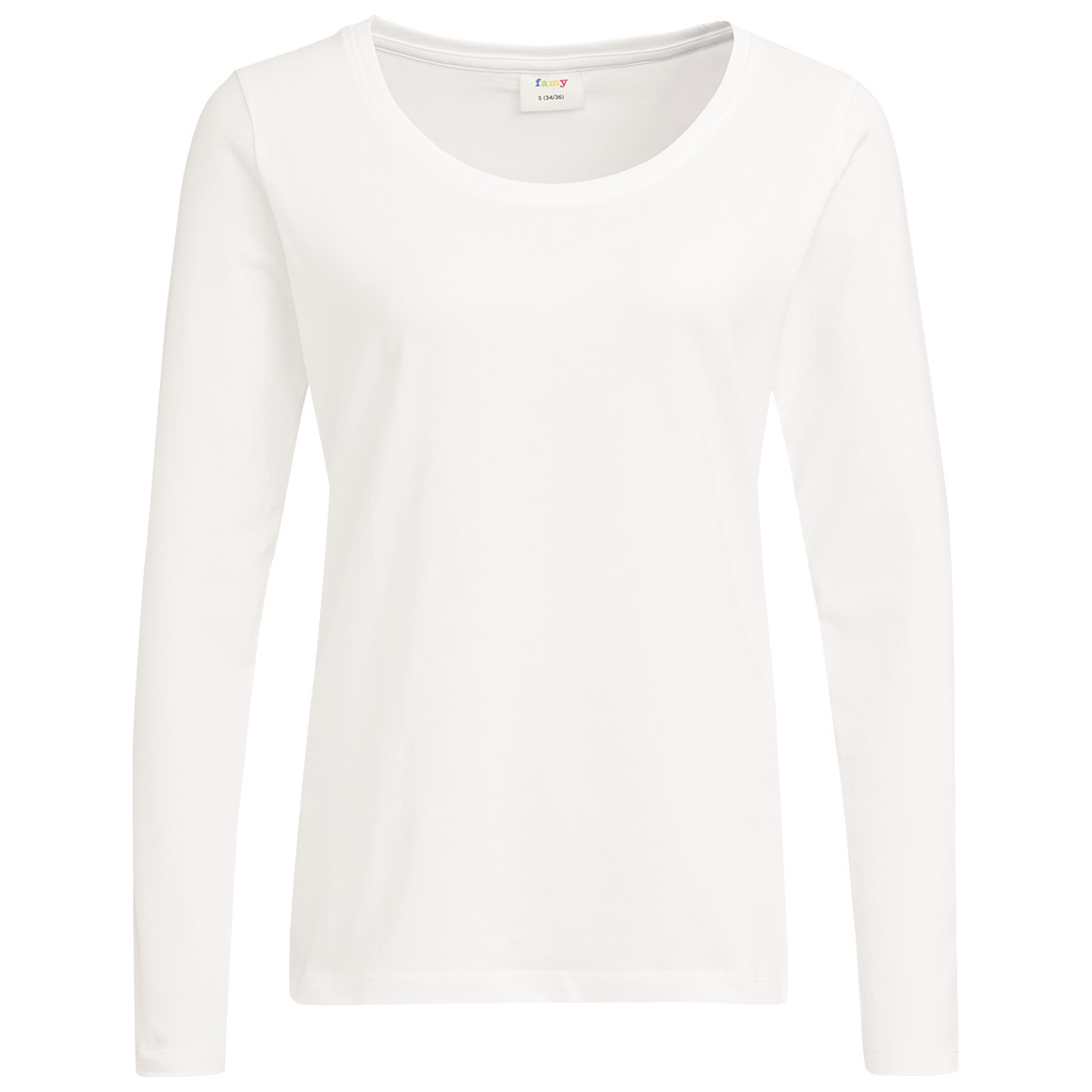 3 Damen Langarmshirts im Basic-Look