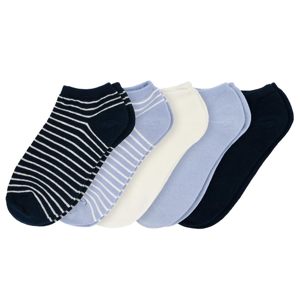 5 Paar Damen Sneaker-Socken im Set