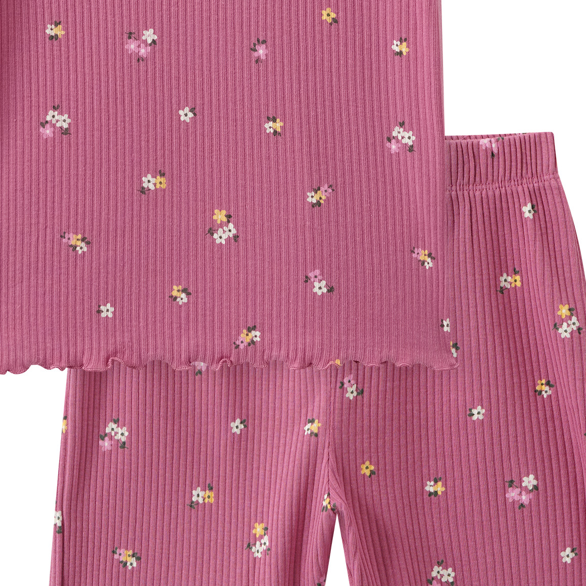 Baby Shorty mit Rippstruktur
