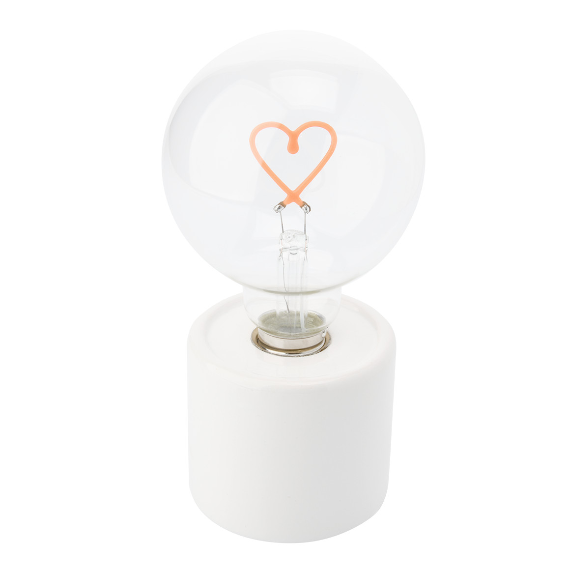 Led-lamp met hart