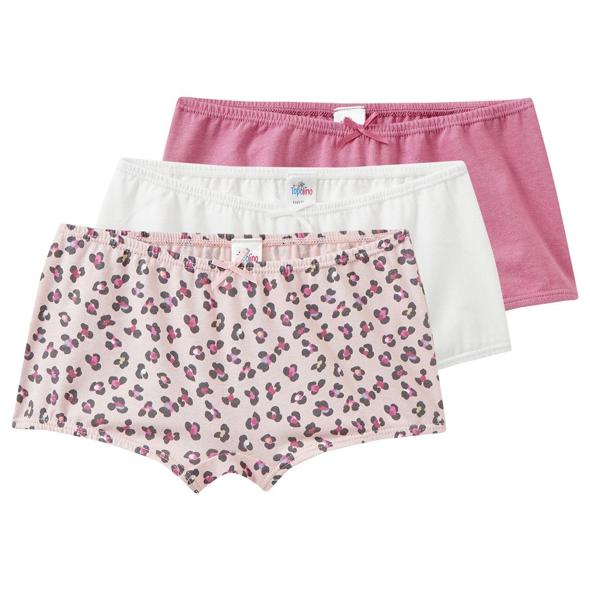 3 Mädchen Pantys in verschiedenen Dessins