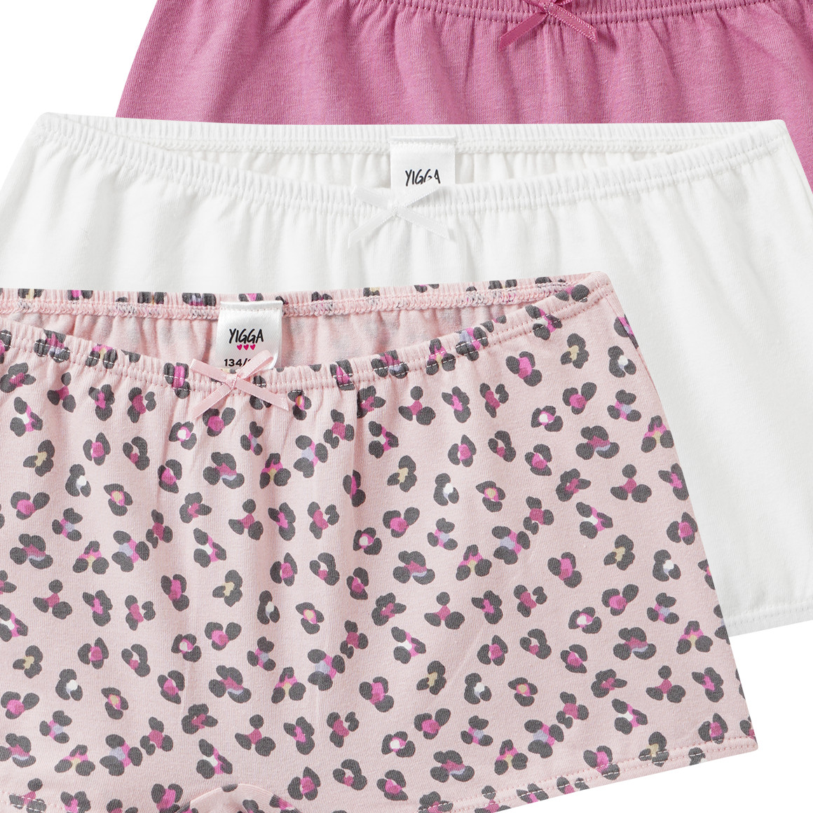 3 Mädchen Pantys in verschiedenen Dessins