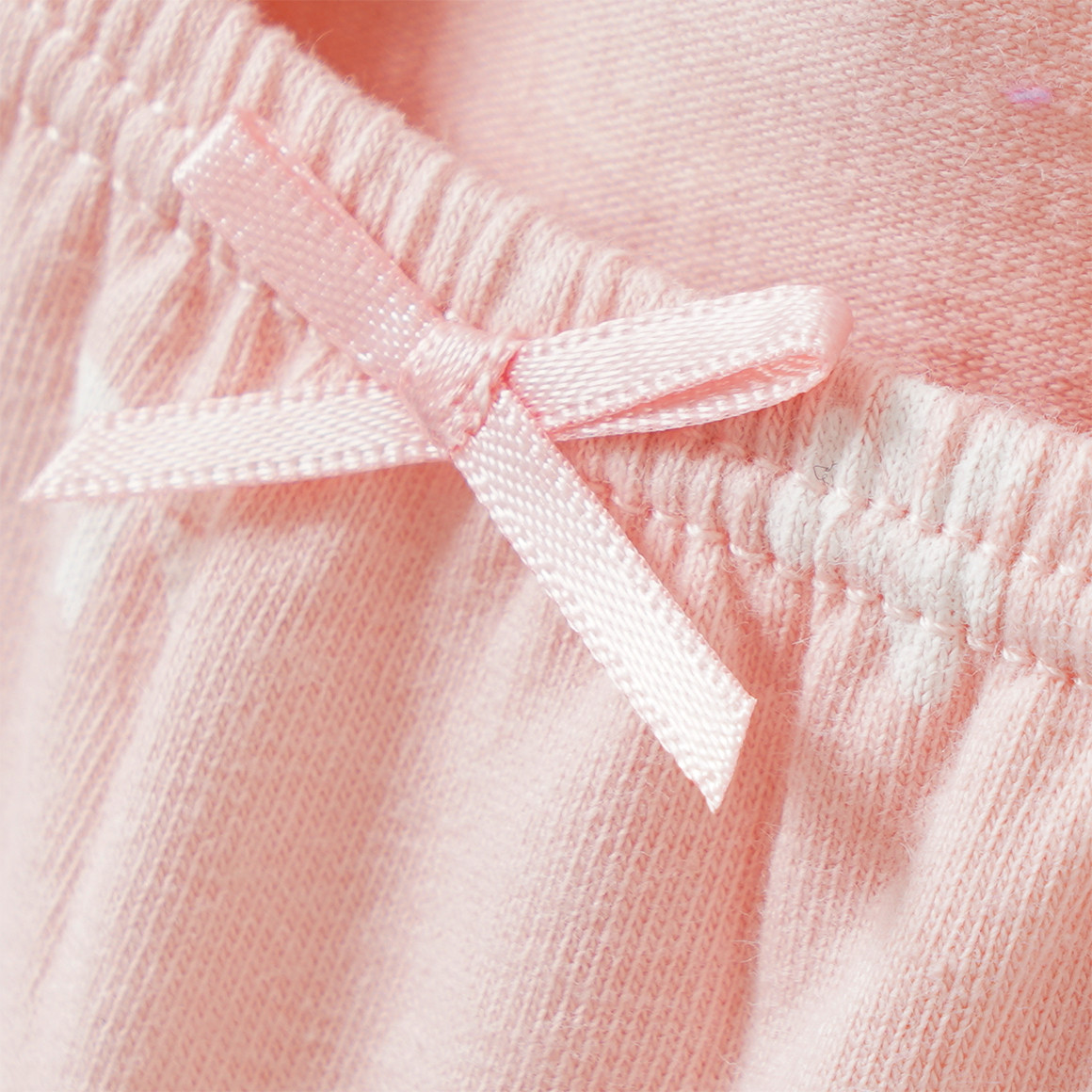 3 Mädchen Pantys mit Schleifen-Print