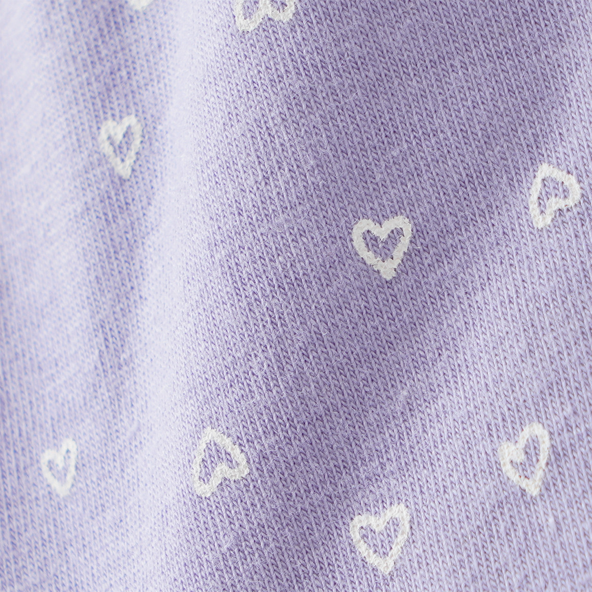 3 Mädchen Pantys mit Herz-Print
