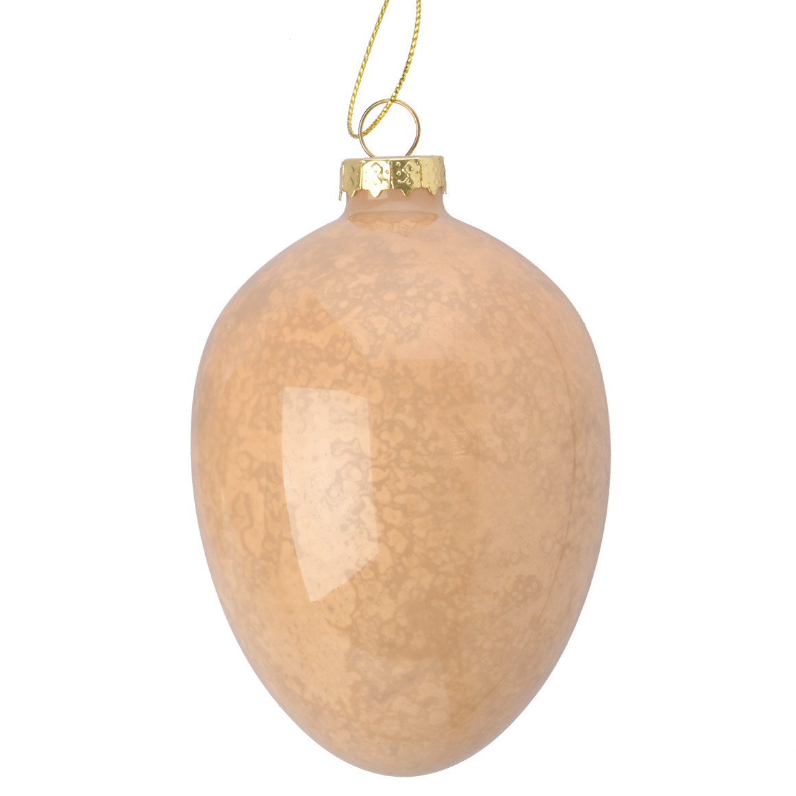 2 grote decohangers paasei van glas