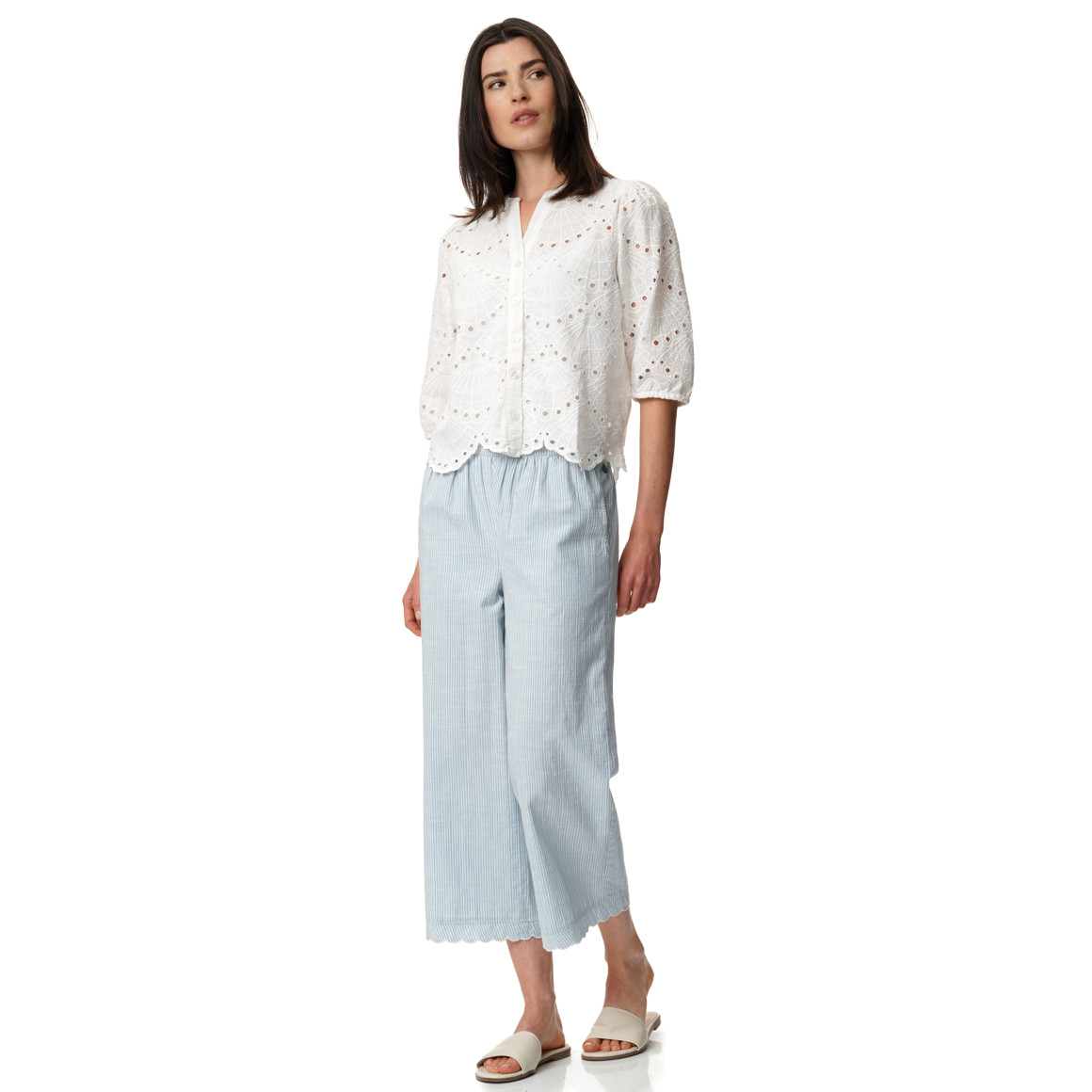 Damen Culotte aus Baumwolle