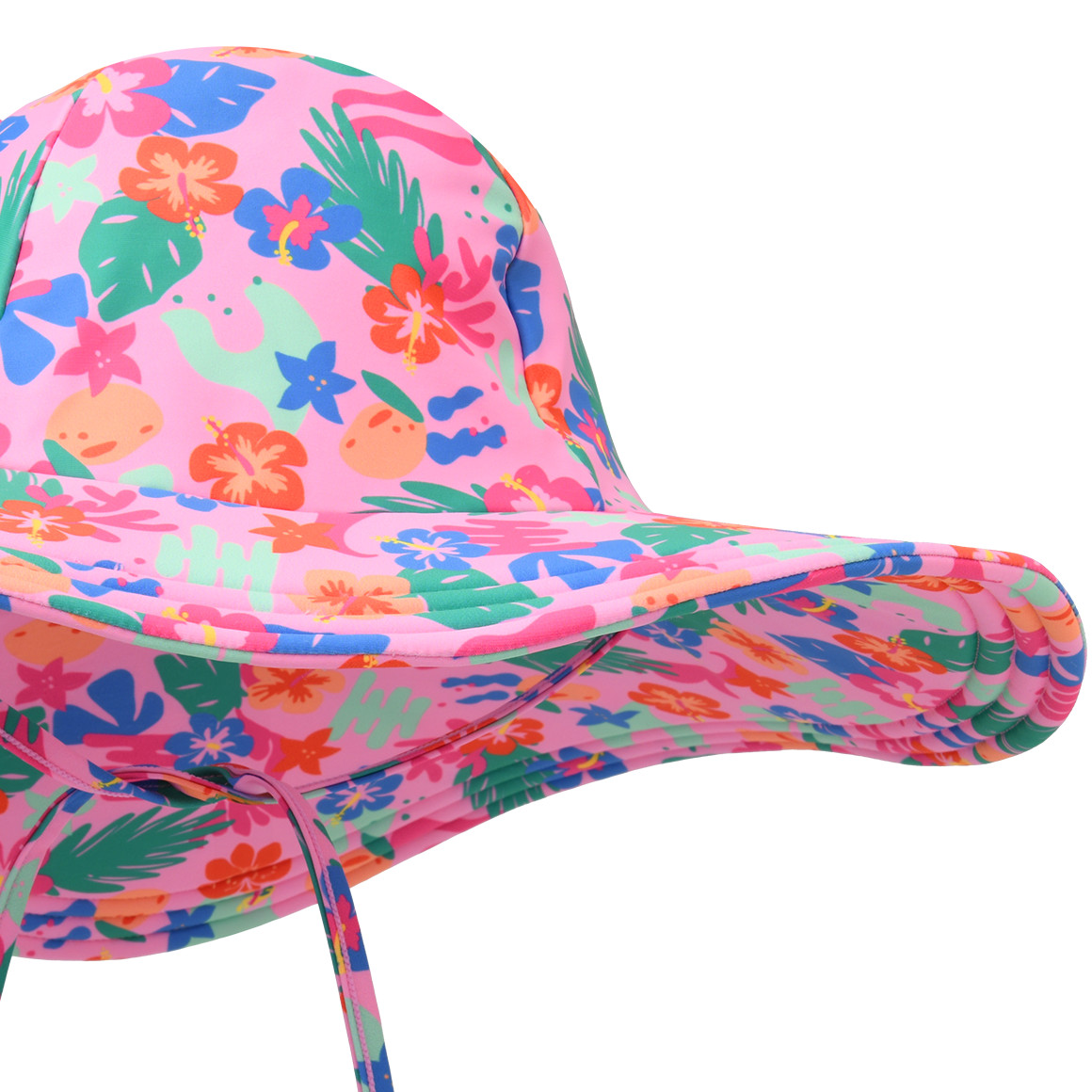 Mädchen UV-Badehut im Tropical-Look UPF60