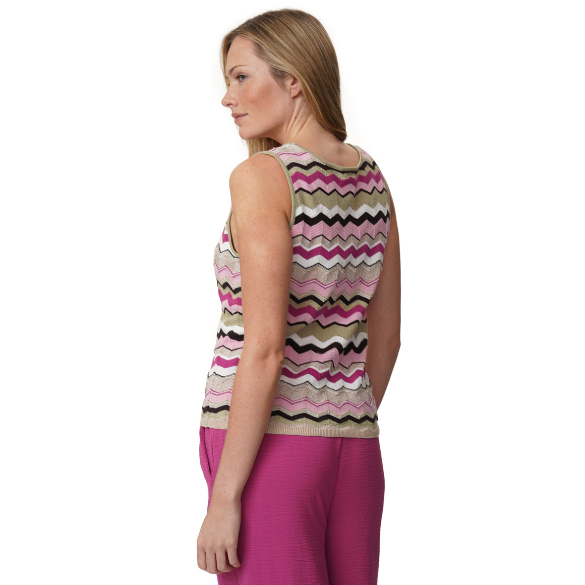 Damen Stricktop mit Effektgarn