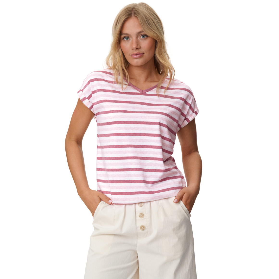 Damen T-Shirt im Basic-Look