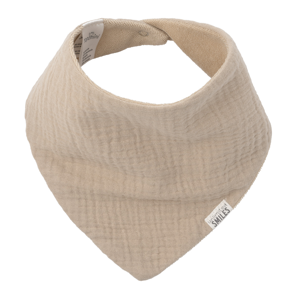 Baby Bandana aus Musselin und Frottee