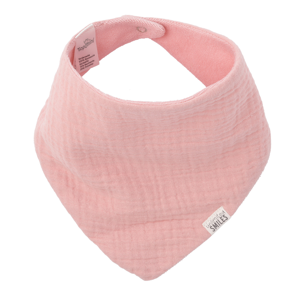 Baby Bandana aus Musselin und Frottee