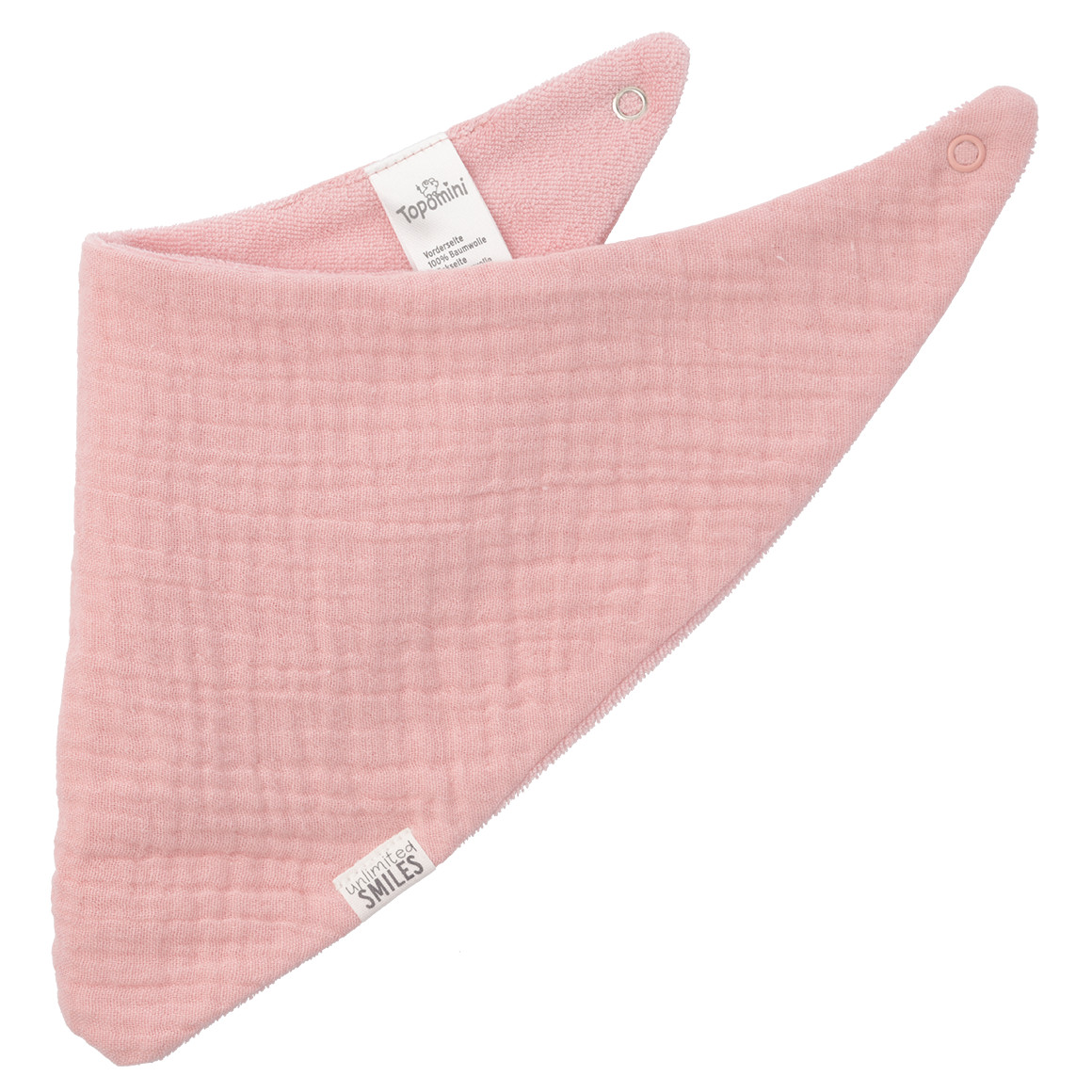 Baby Bandana aus Musselin und Frottee