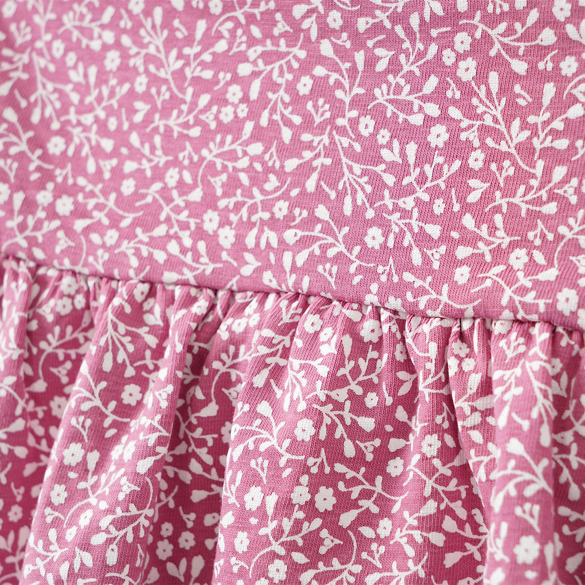 Mädchen Rock mit Blumen-Muster