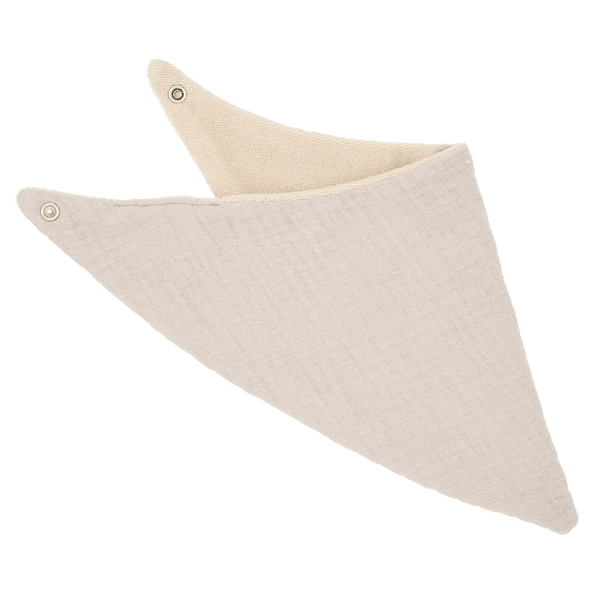 Baby Musselin-Bandana mit Frottee Innensei