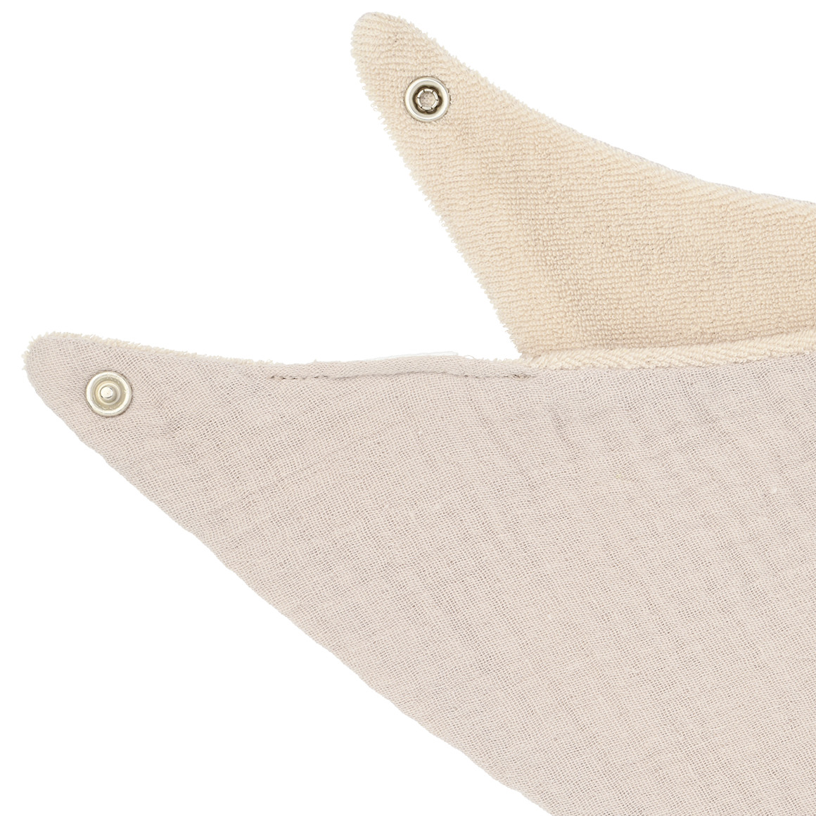 Baby Musselin-Bandana mit Frottee Innensei