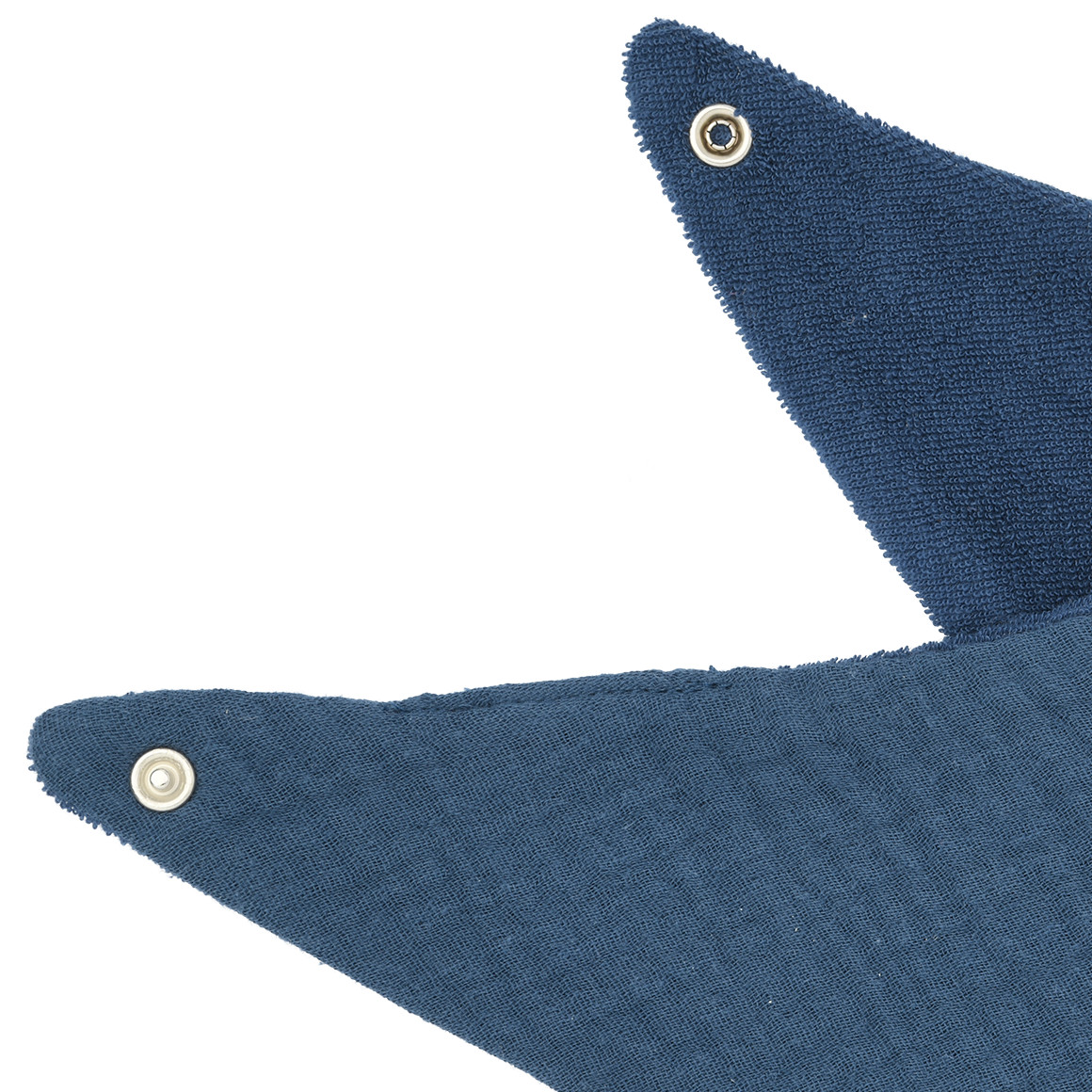 Baby Musselin-Bandana mit Frottee Innensei