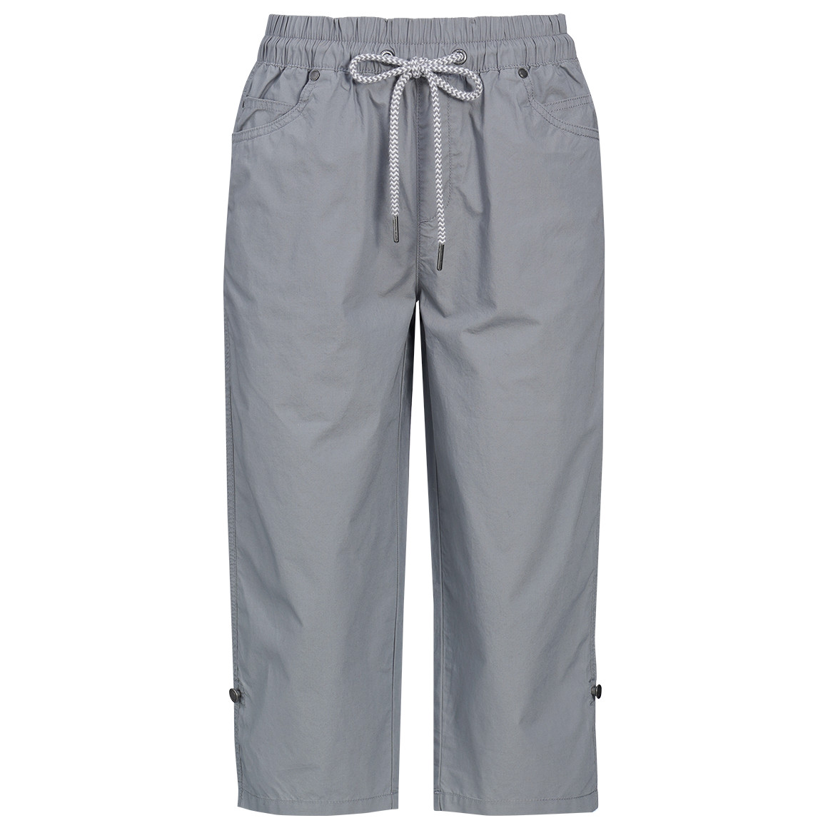 Damen Capri-Hose mit Elastikbund