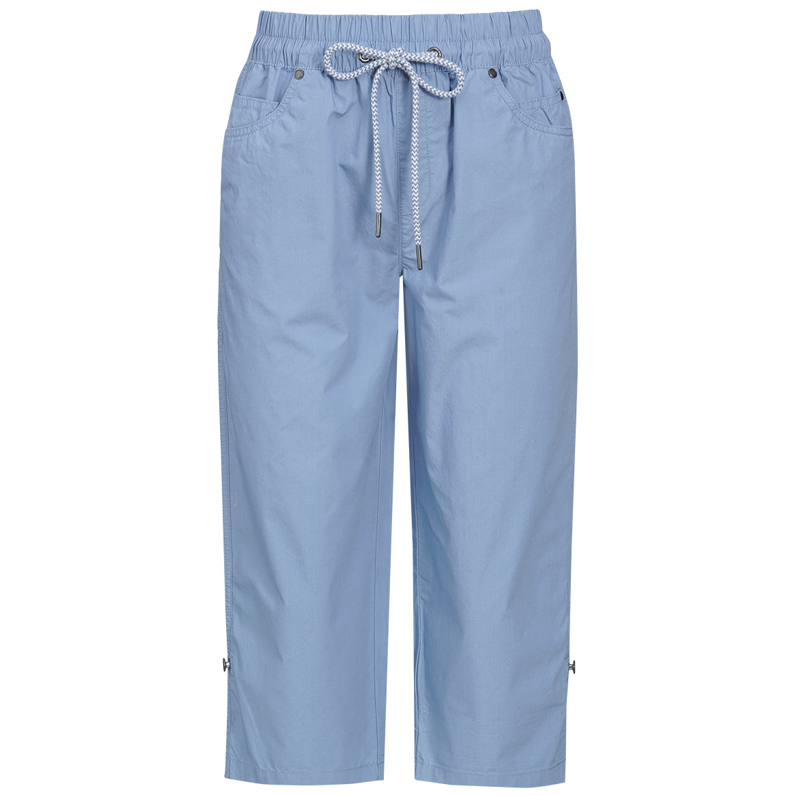 Damen Capri-Hose mit Elastikbund