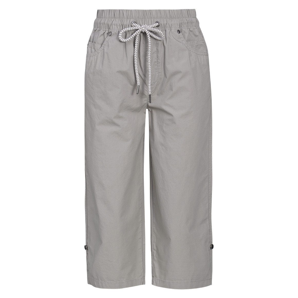 Damen Capri-Hose mit Elastikbund