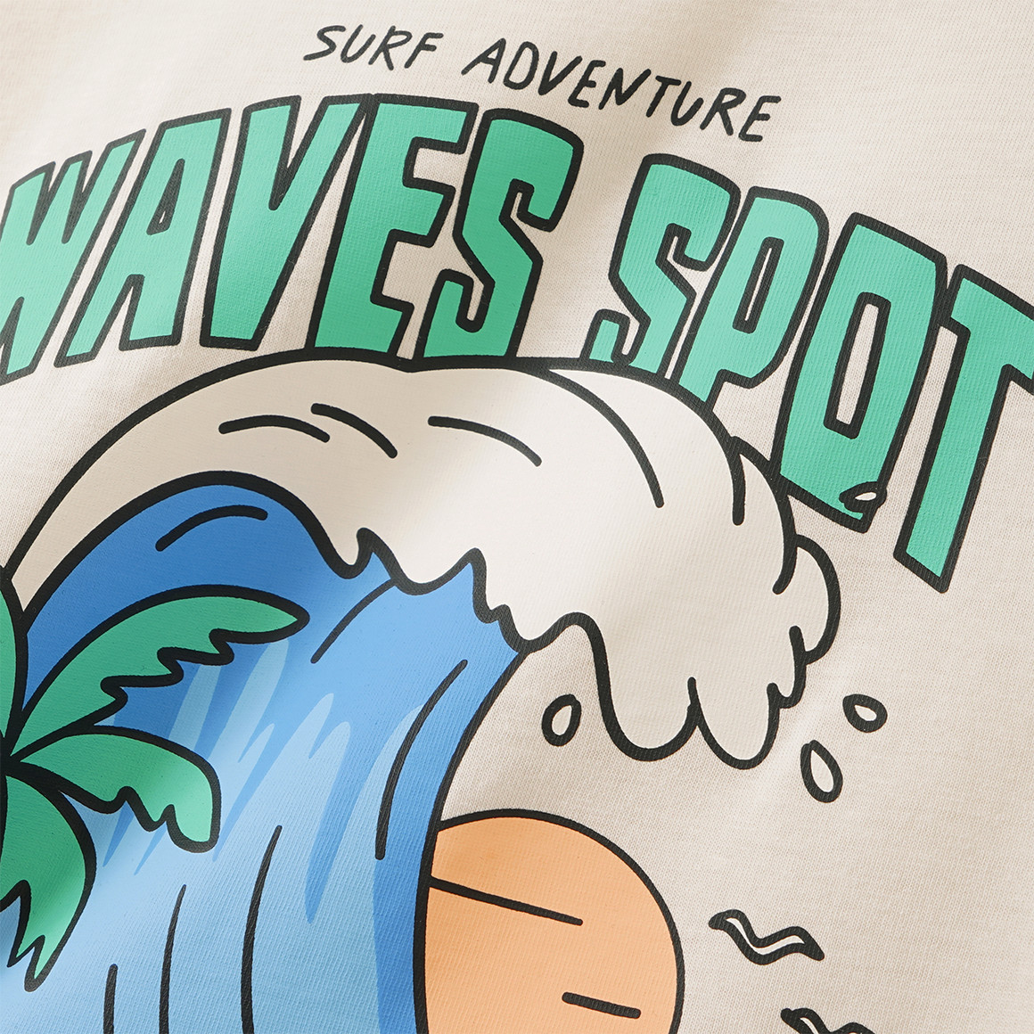 Jungen T-Shirt mit Sommer-Motiv