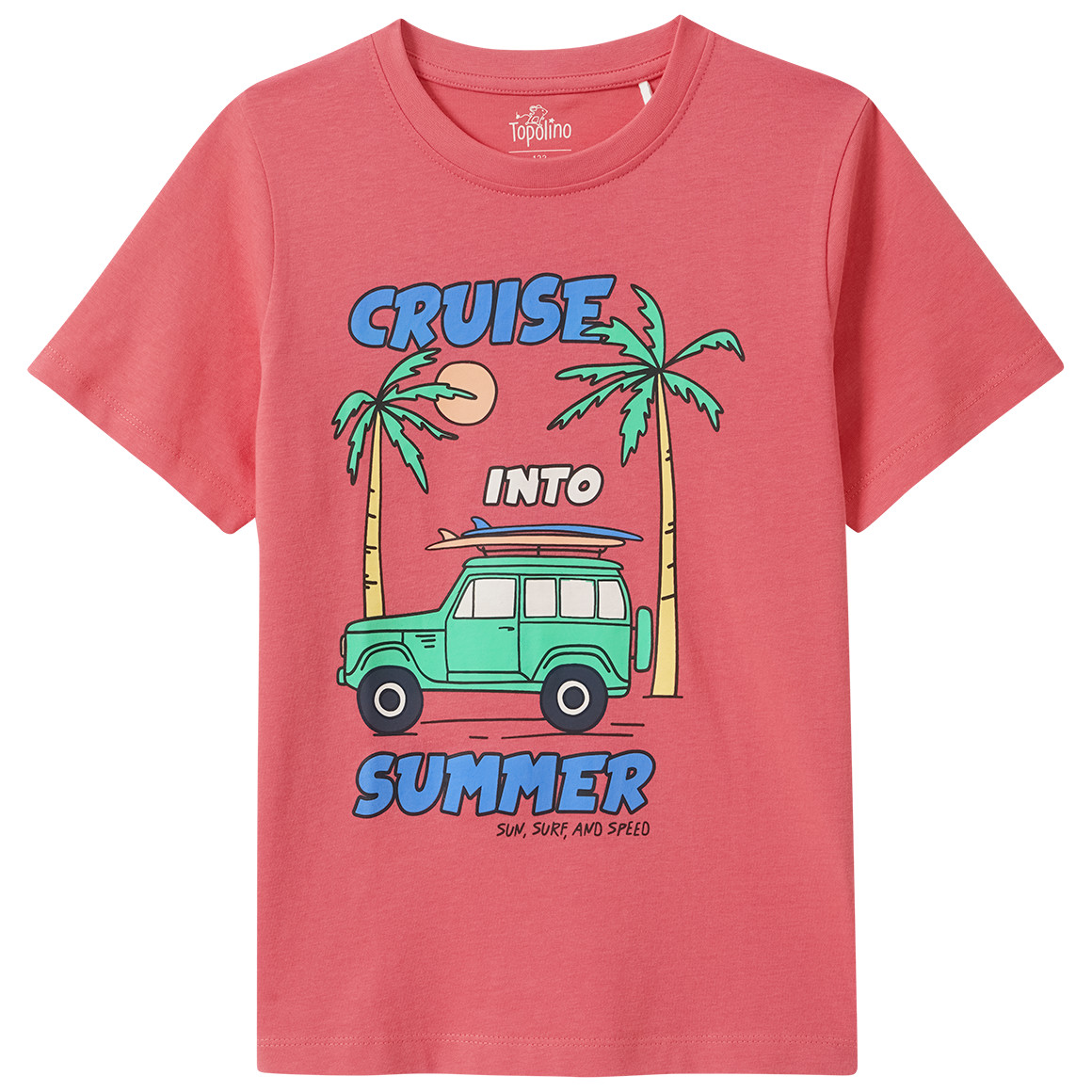 Jungen T-Shirt mit Sommer-Motiv