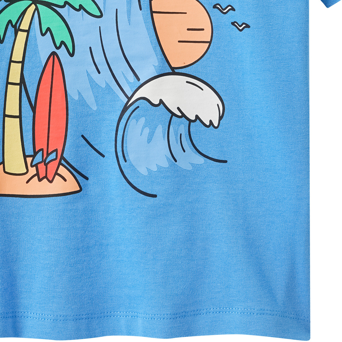 Jungen T-Shirt mit Sommer-Motiv