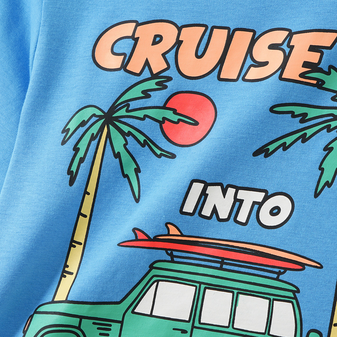 Jungen T-Shirt mit Sommer-Motiv