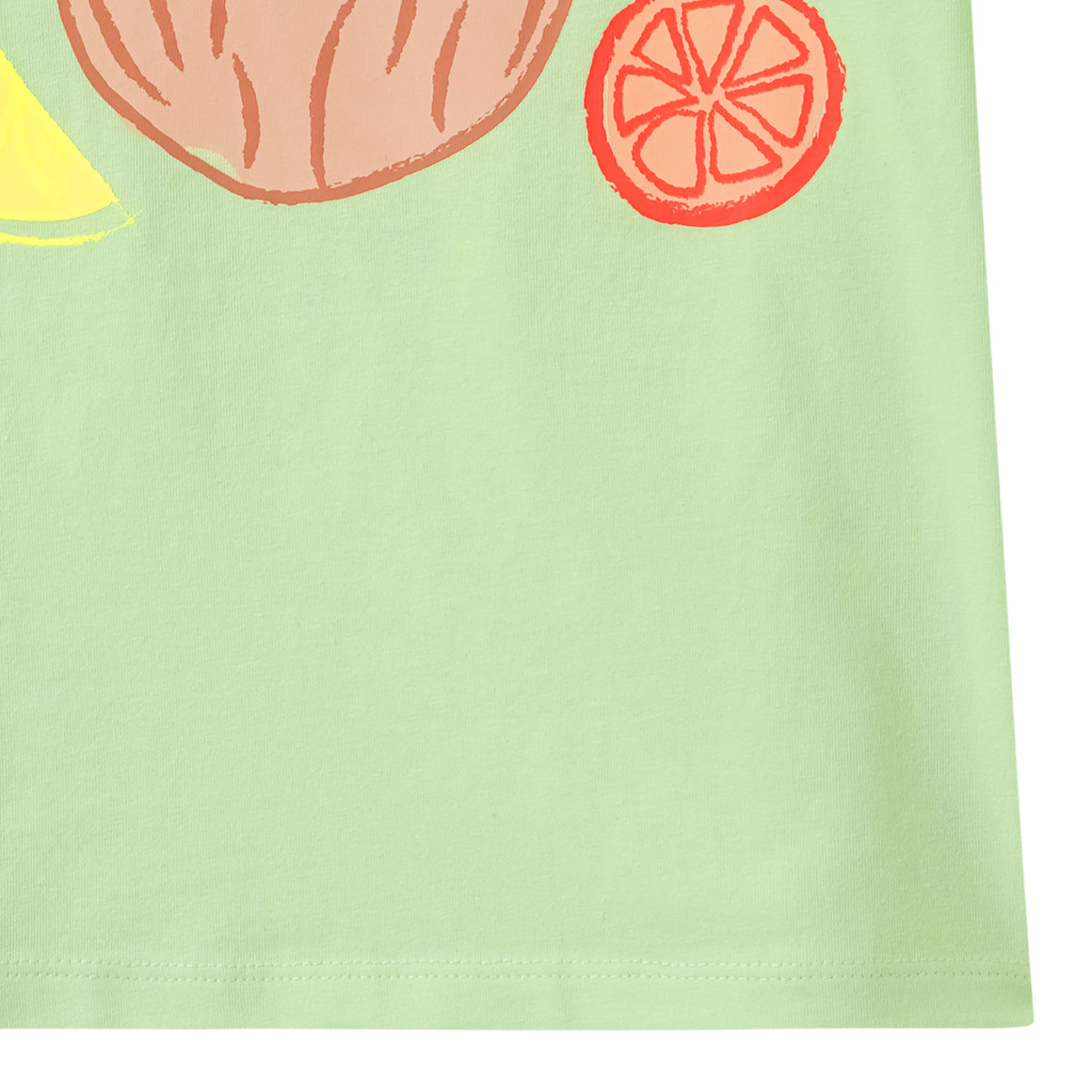 Mädchen T-Shirt mit Neon-Print
