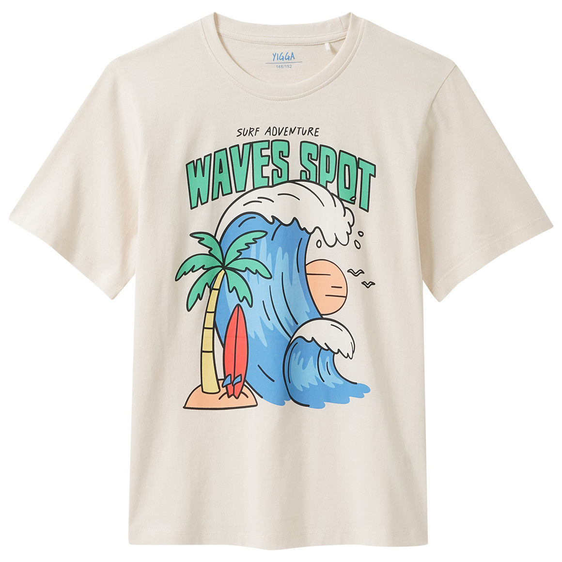 Jungen T-Shirt mit Sommer-Motiv
