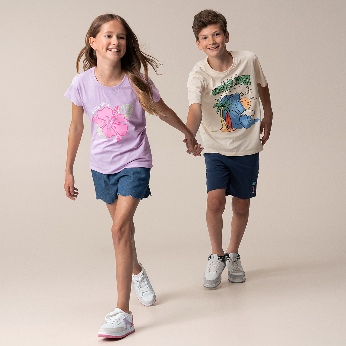 Jungen T-Shirt mit Sommer-Motiv