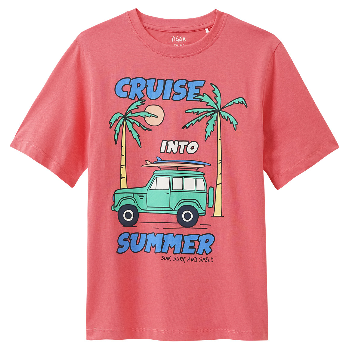 Jungen T-Shirt mit Sommer-Motiv