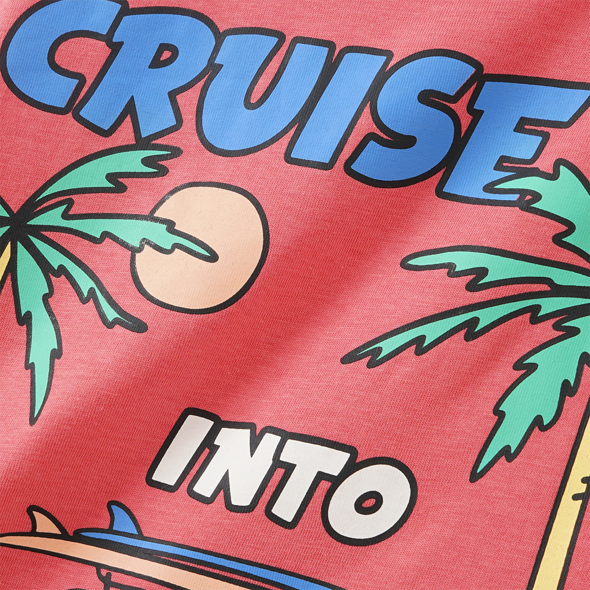 Jungen T-Shirt mit Sommer-Motiv
