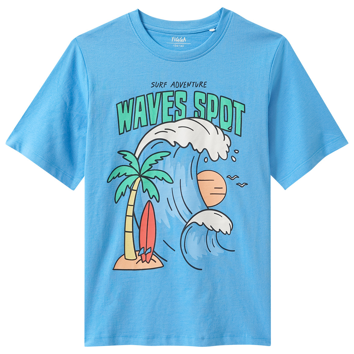 Jungen T-Shirt mit Sommer-Motiv