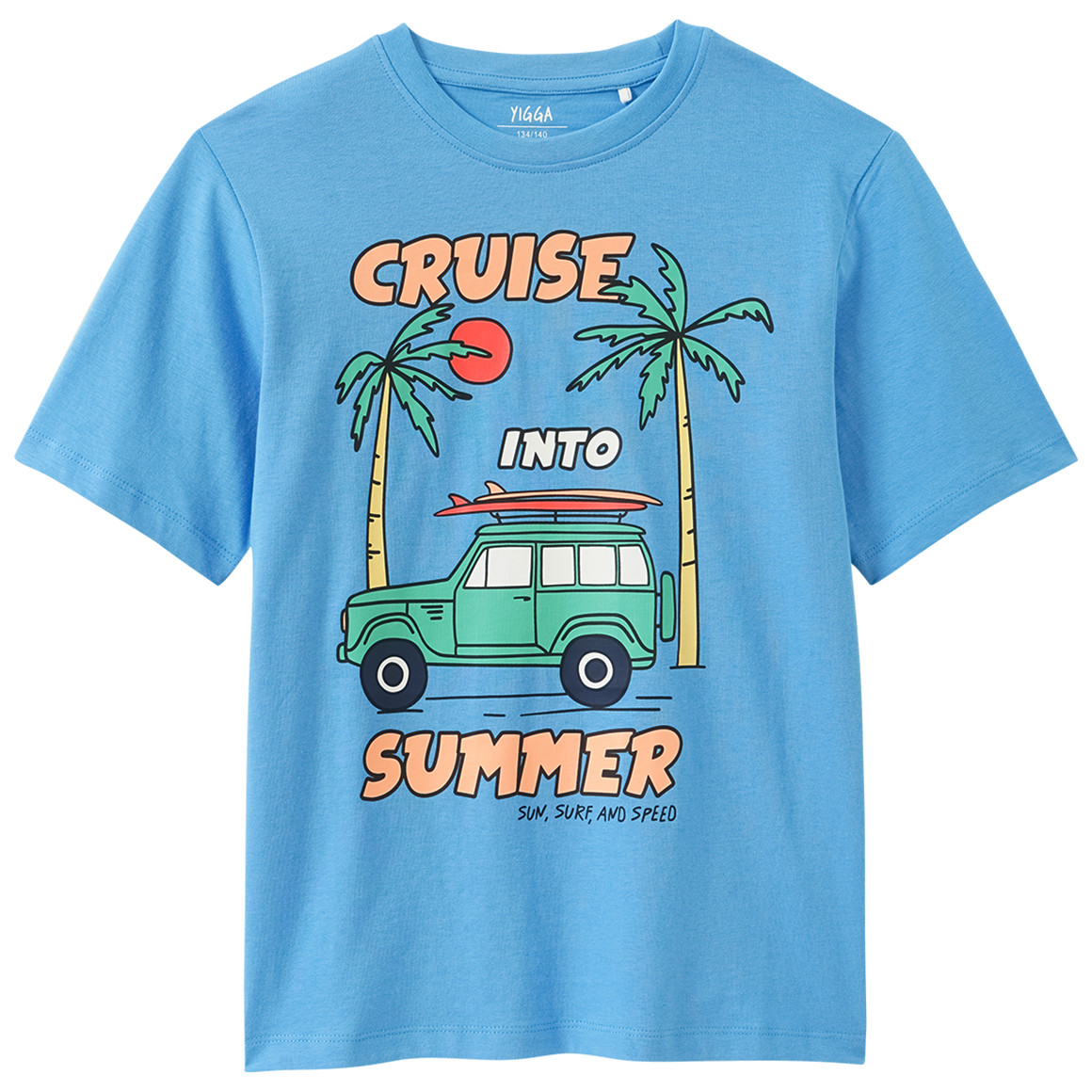 Jungen T-Shirt mit Sommer-Motiv