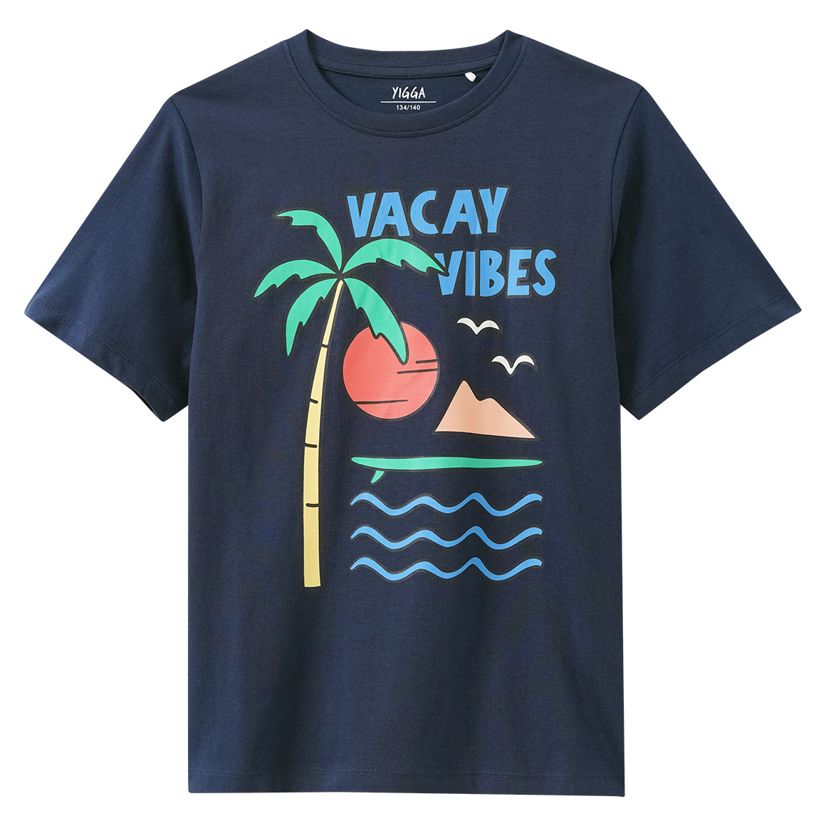 Jungen T-Shirt mit Sommer-Motiv