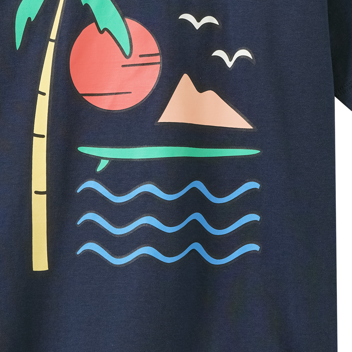 Jungen T-Shirt mit Sommer-Motiv