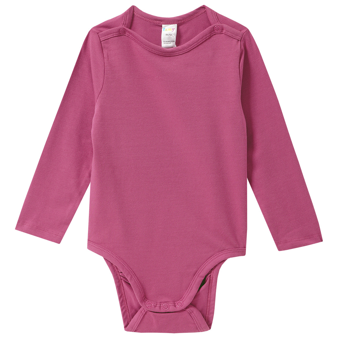 5 Baby Bodys im Farb-Mix
