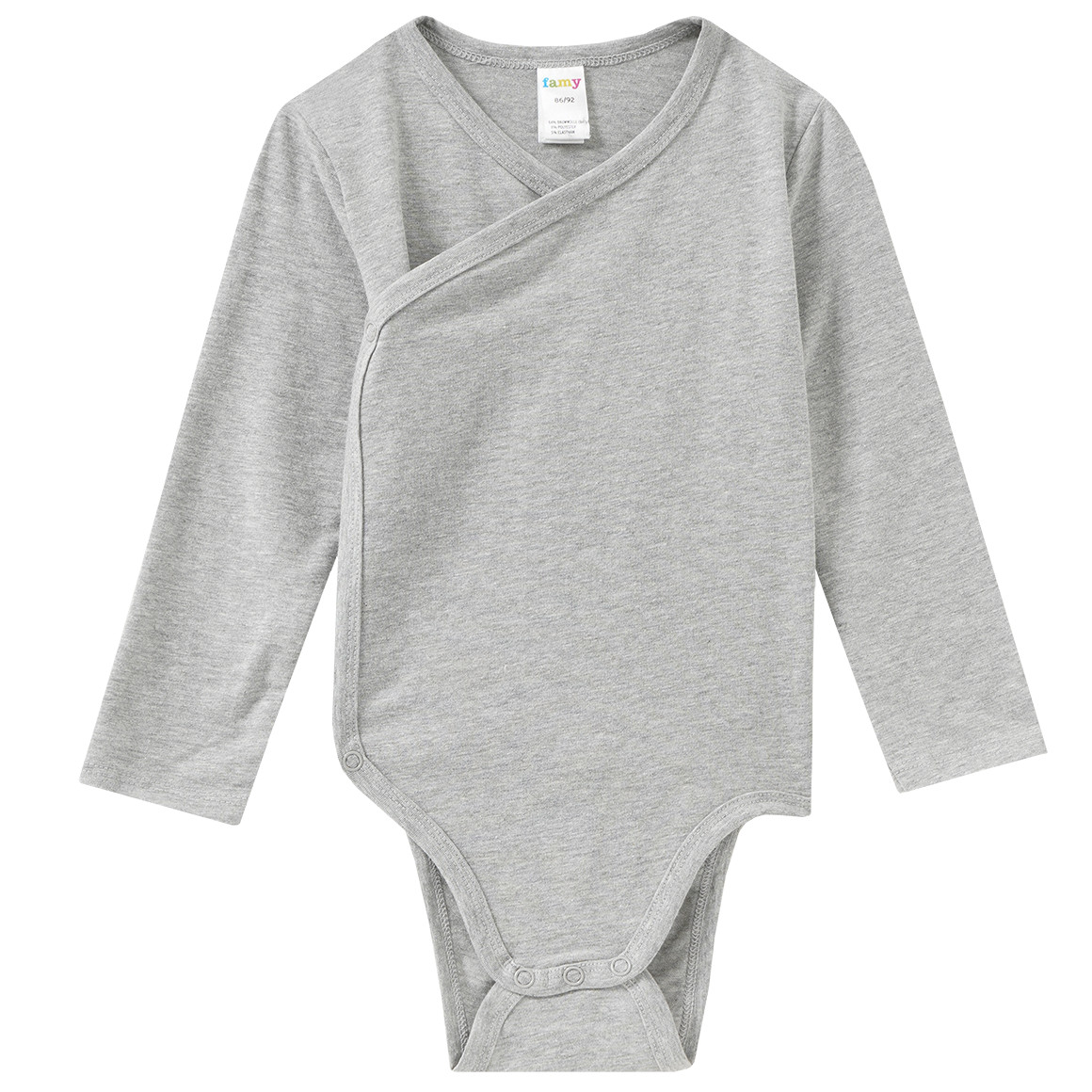 3 Baby Wickelbodys im Farb-Mix