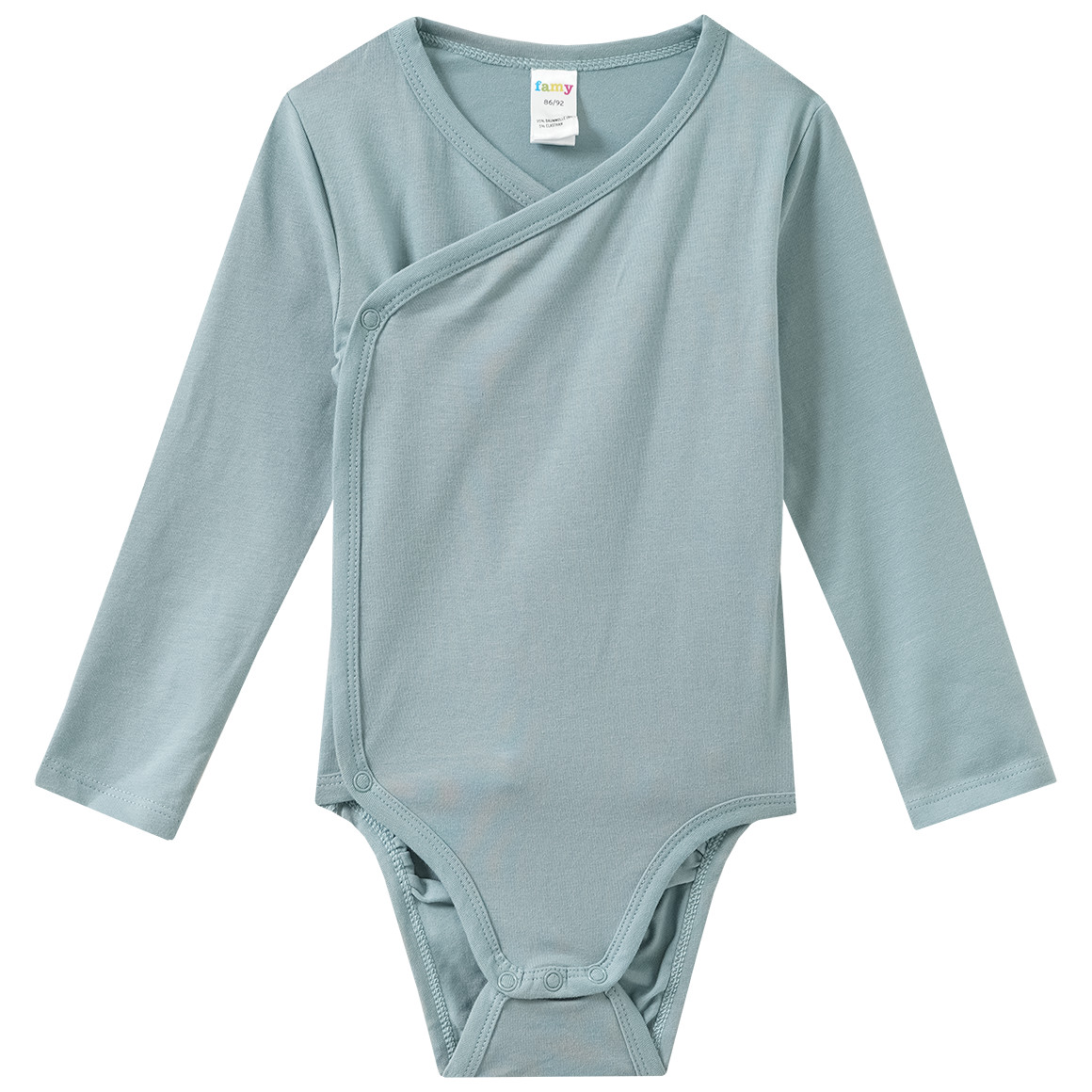 3 Baby Wickelbodys im Farb-Mix
