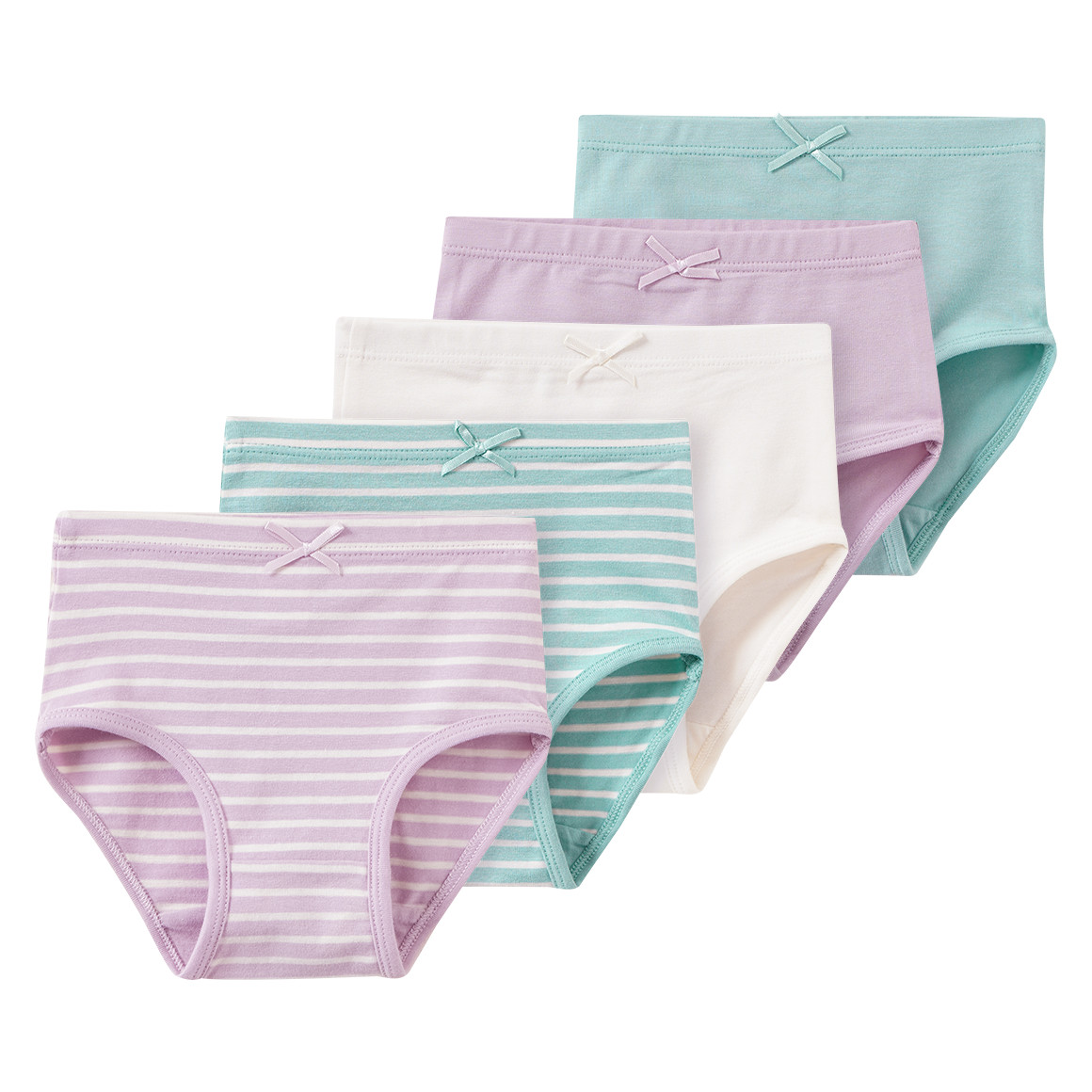 5 Baby Slips in Windelpassform