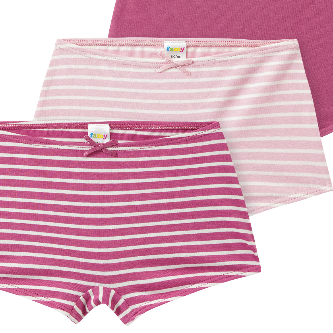 5 Mädchen Pantys aus Bio-Baumwolle