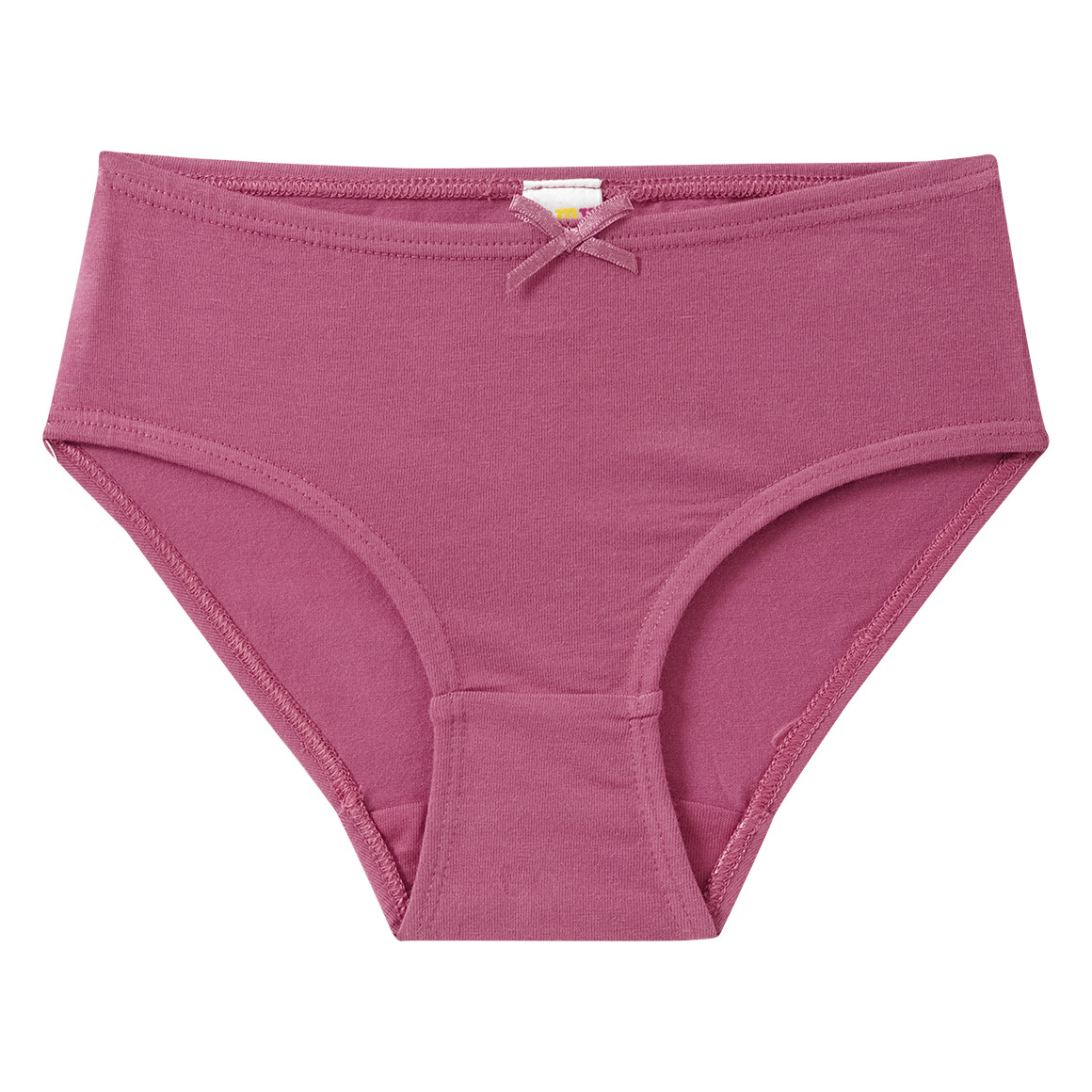 5 Mädchen Slips mit Bio-Baumwolle