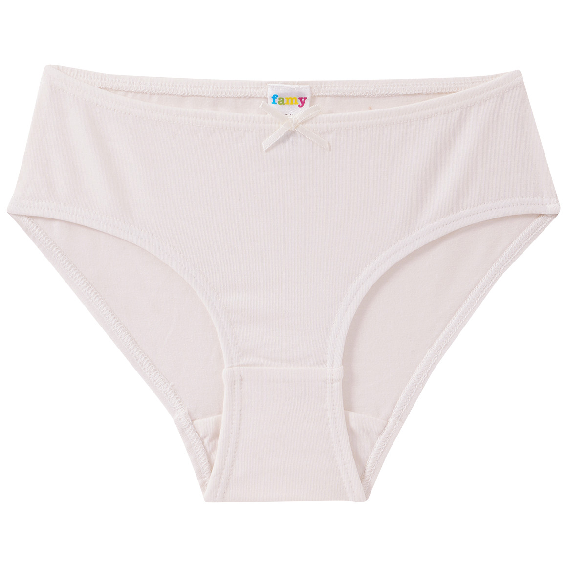 5 Mädchen Slips mit Bio-Baumwolle
