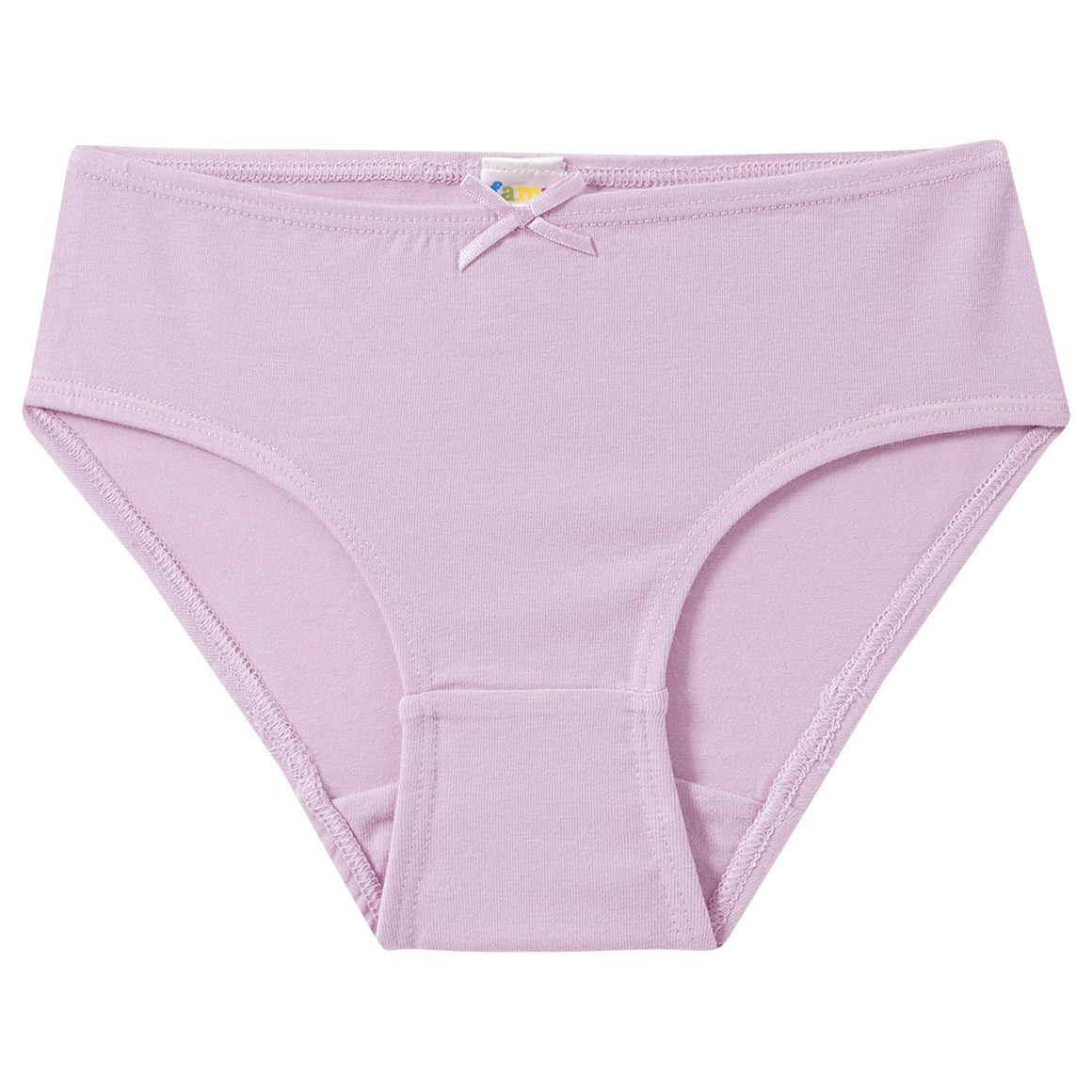 5 Mädchen Slips mit Bio-Baumwolle