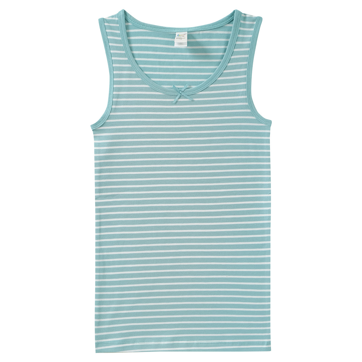 3 Mädchen Unterhemden aus Bio-Baumwolle