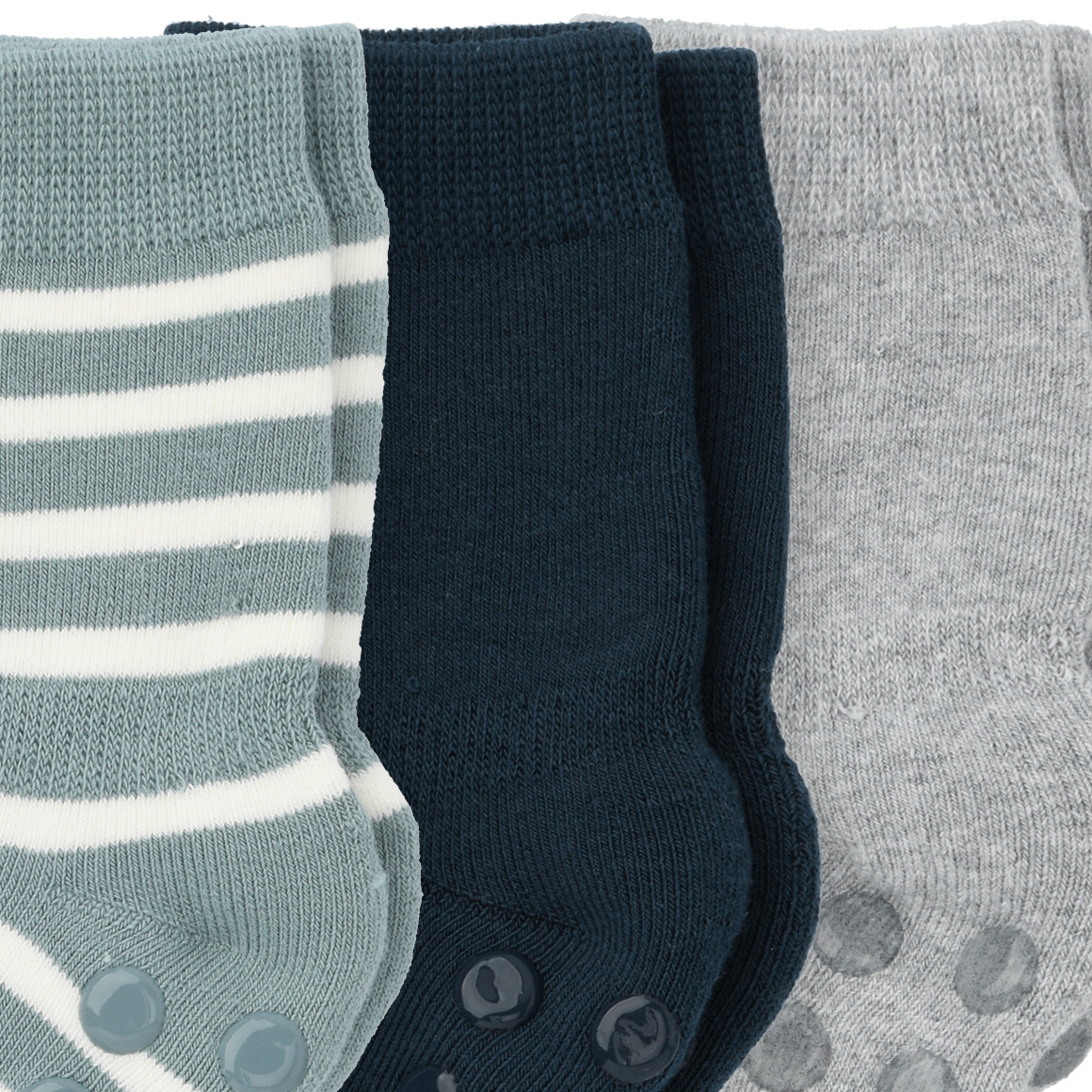 3 Paar Baby Stoppersocken im Set