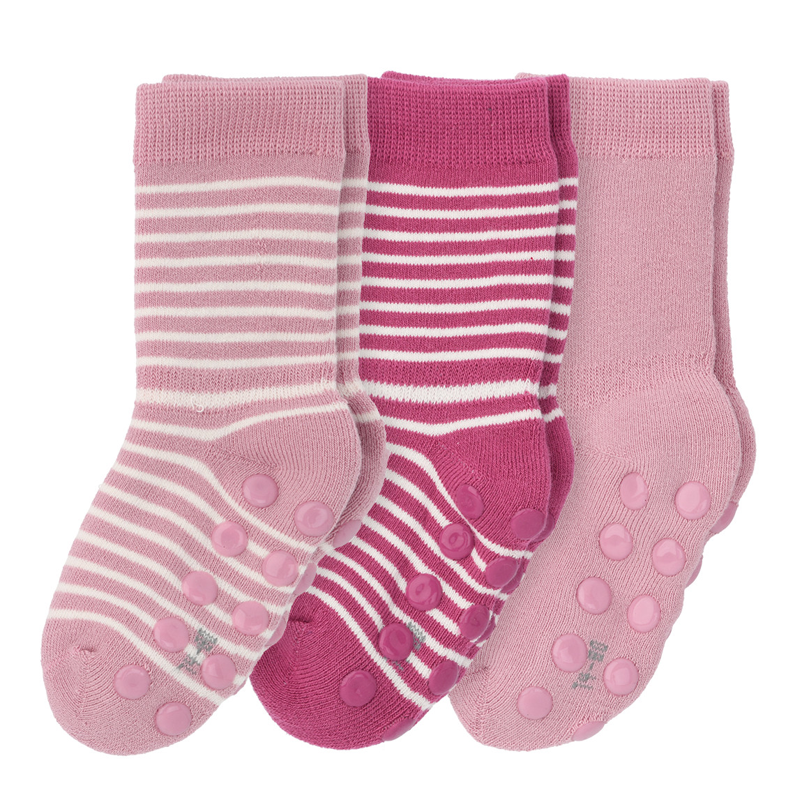 3 Paar Baby Stoppersocken im Set
