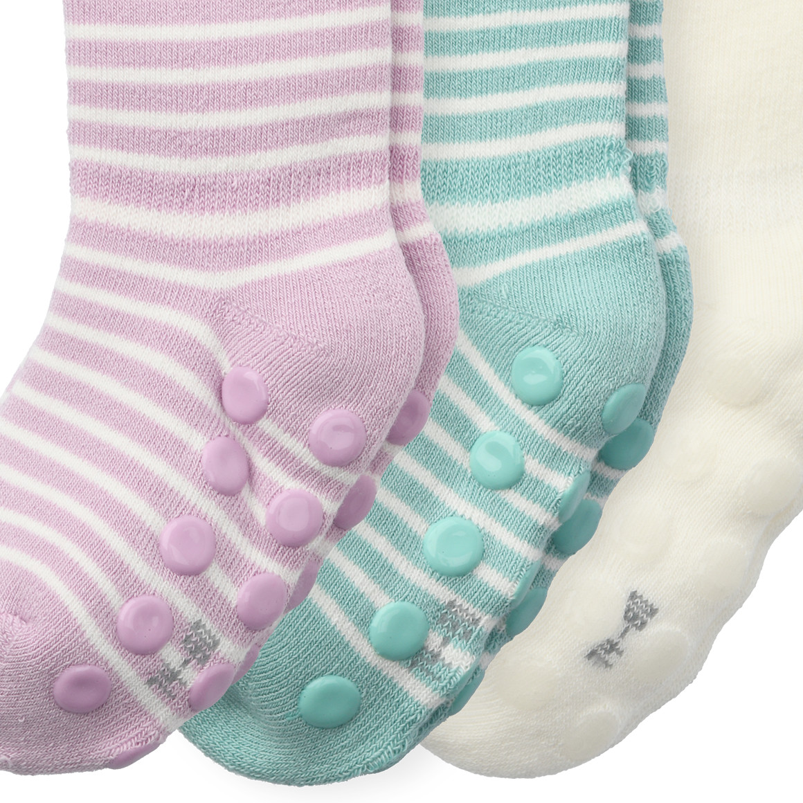 3 Paar Baby Stoppersocken im Set