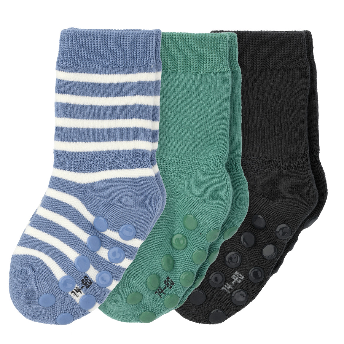 3 Paar Baby Stoppersocken im Set